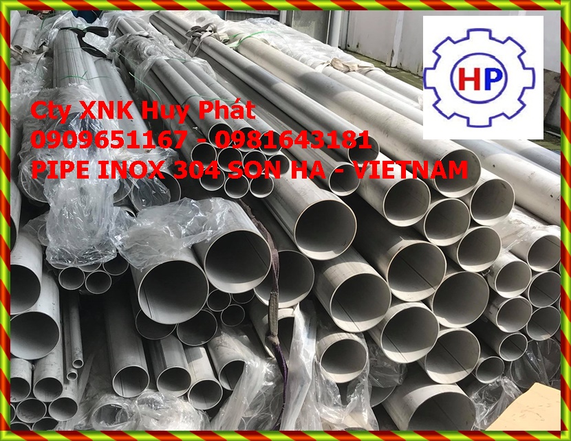 Ống inox Sơn Hà 73 x Sch10S Ống inox Sơn Hà 73 x Sch10S