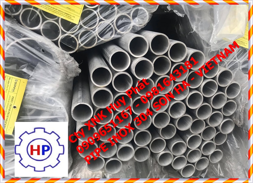 Ống inox Sơn Hà 73 x Sch10S Ống inox Sơn Hà 73 x Sch10S