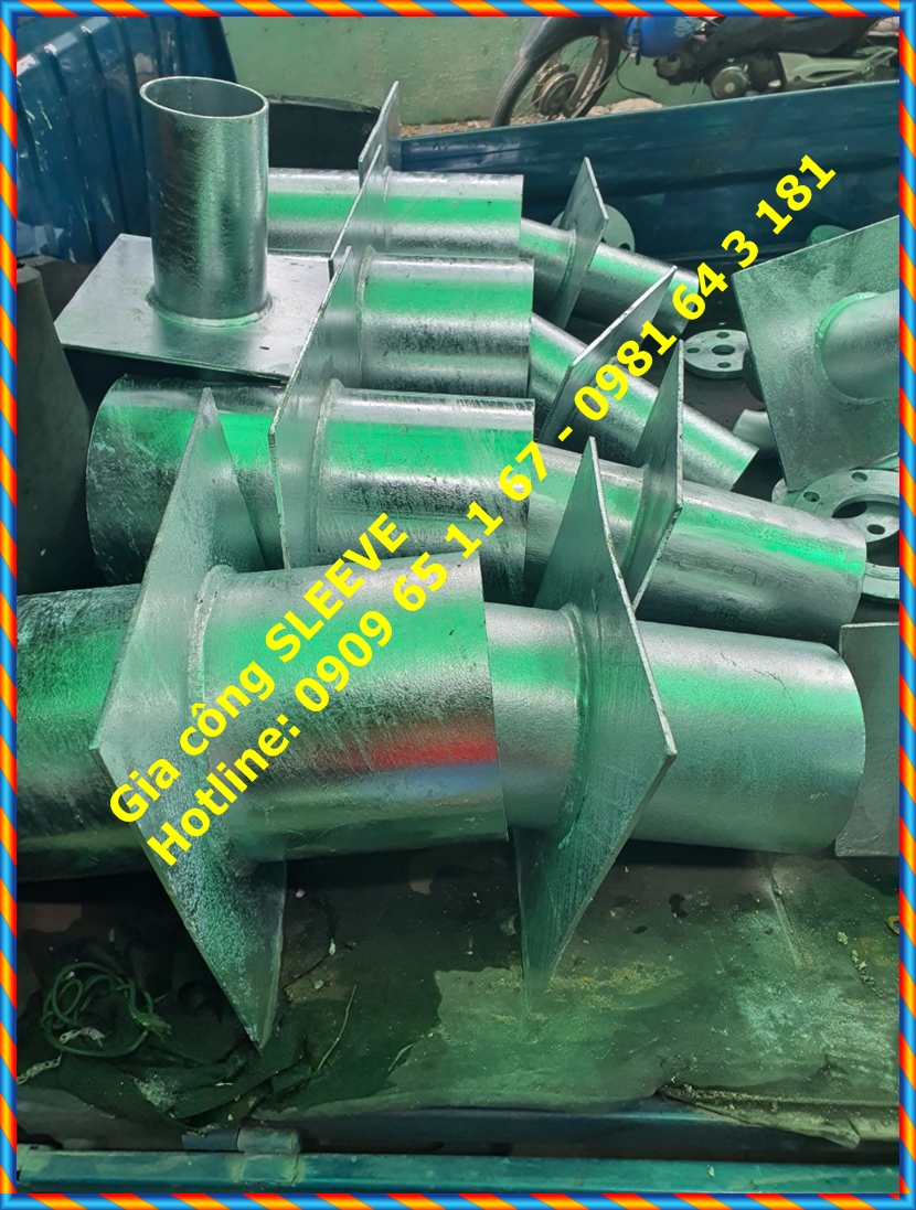 Ống chờ Sleeve kẽm inox giá tốt Ống chờ Sleeve kẽm inox giá tốt