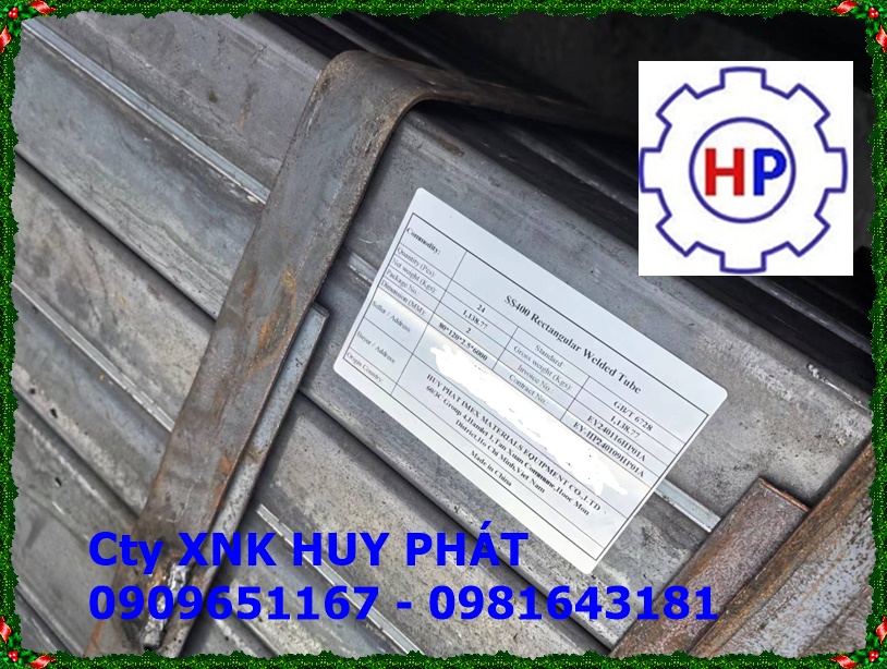 Thép hộp nhập khẩu 80 x 120 x 4.5mm Thép hộp nhập khẩu 80 x 120 x 4.5mm
