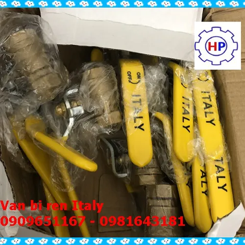 Van bi ren đồng italia tay gạt  DN40 ( phi 49) 