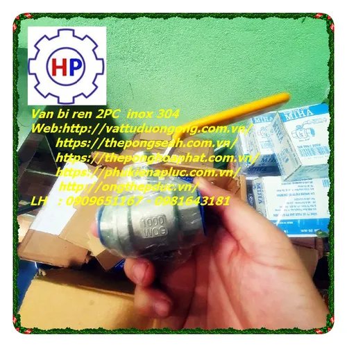 Van bi ren inox 304 phi 42
