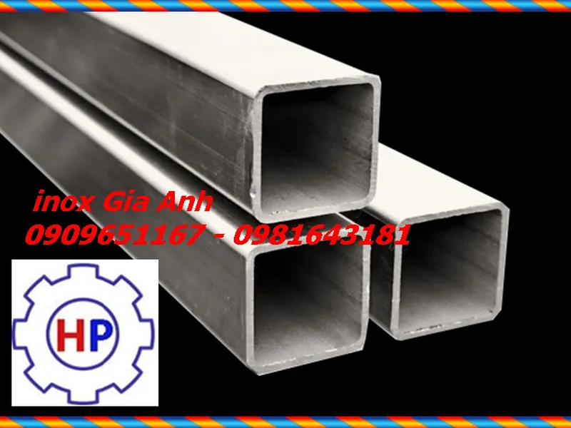 Tìm hiểu trọng lượng bazem khối lượng hộp vuông chử nhật inox Gia Anh