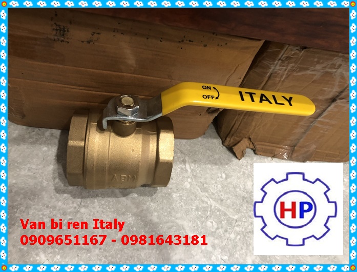 Van bi ren đồng italia tay gạt DN65 ( phi 76) Van bi ren đồng italia tay gạt DN65 ( phi 76)