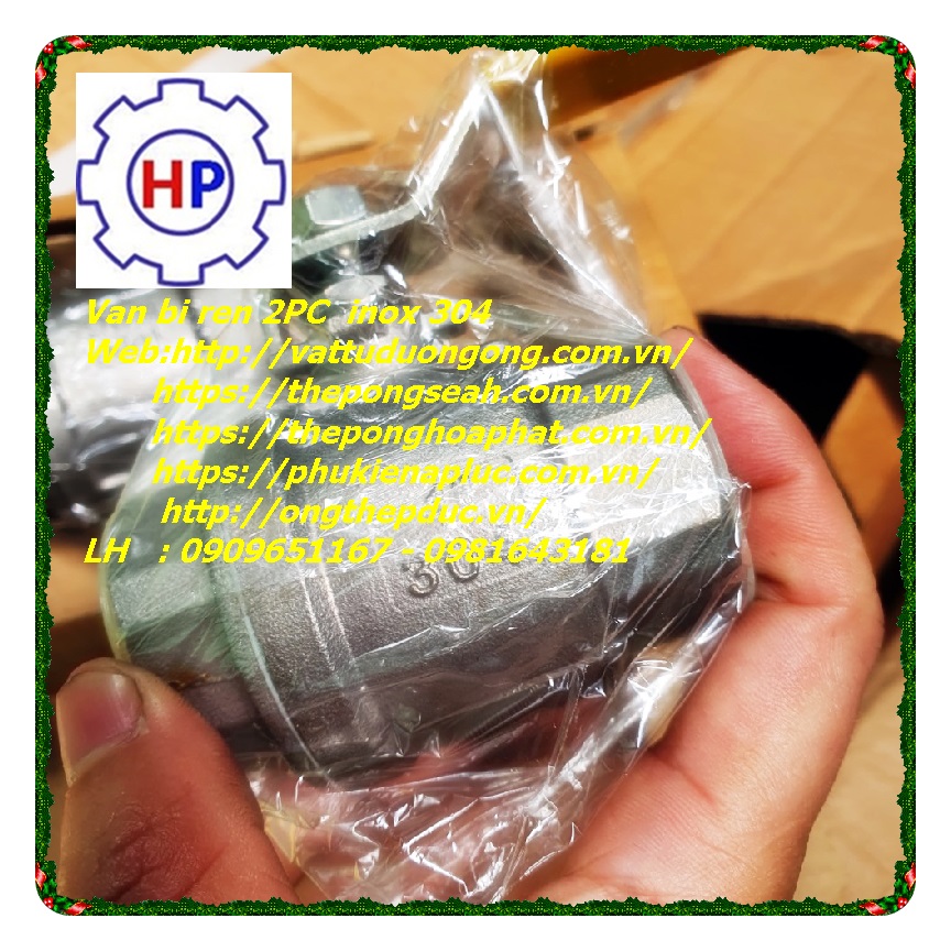 Van bi ren inox 304 phi 90 Van bi ren inox 304 phi 90