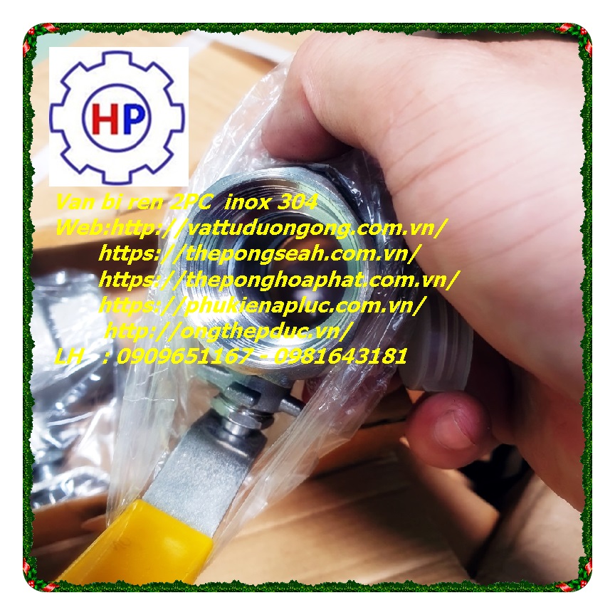 Van bi ren inox 304 phi 90 Van bi ren inox 304 phi 90