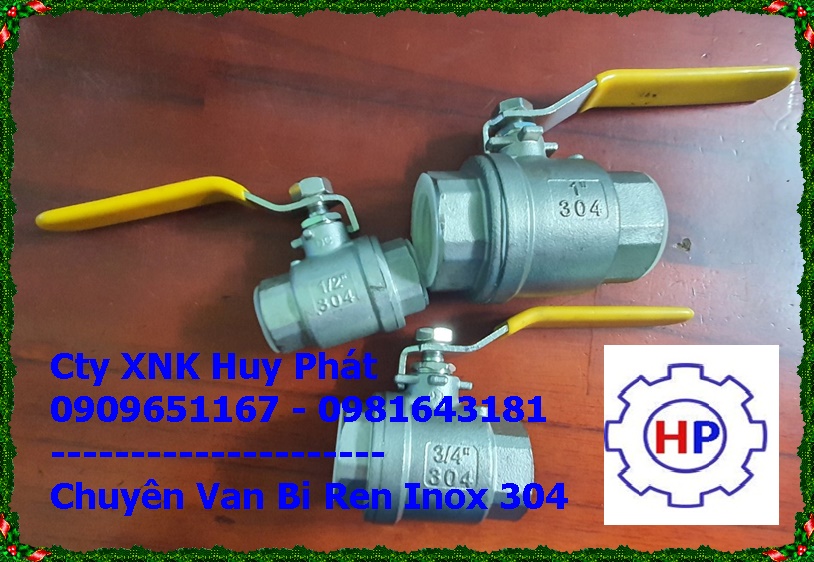 Van bi ren inox 304 phi 27 Van bi ren inox 304 phi 27