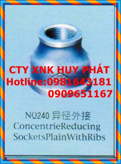 Bầu giảm ren kẽm DZ Bầu giảm ren kẽm DZ