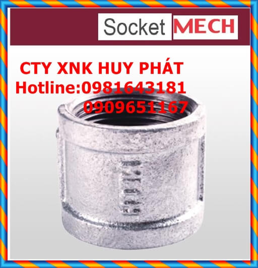 Măng sông ren kẽm Mech Măng sông ren kẽm Mech