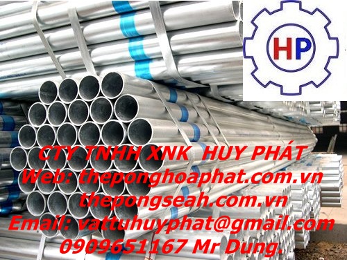 Ống thép mạ kẽm SeAH 21 x 2.3mm Ống thép mạ kẽm SeAH 21 x 2.3mm