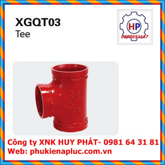 Tê nối rãnh LUYUAN Tê nối rãnh LUYUAN