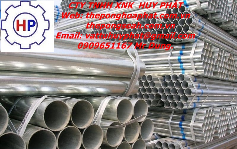 Ống thép mạ kẽm SeAH 21 x 2.3mm Ống thép mạ kẽm SeAH 21 x 2.3mm