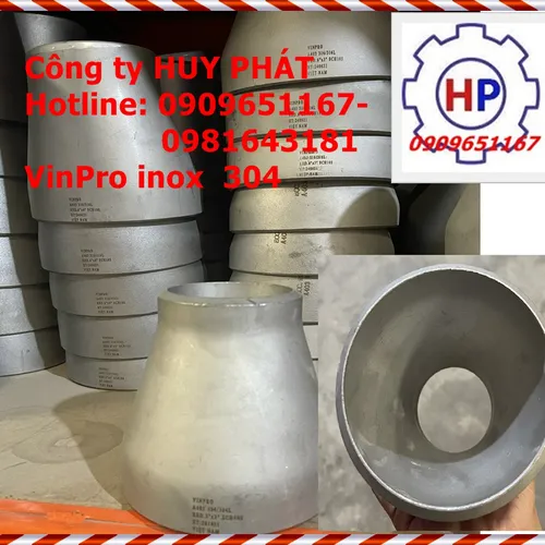 Bầu ( côn) giảm hàn inox Vinpro|