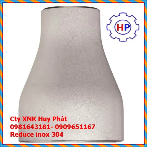 Bầu giảm hàn inox 304 SCH20 SCH40 DN32 (phi42)