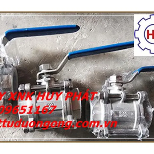 VAN BI INOX REN 304 - 316 3 MÃNH ( 3PC) DN25 ( phi 34)