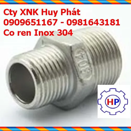 Kép giảm ren Inox 304 316 201 DN25 (Phi 34)