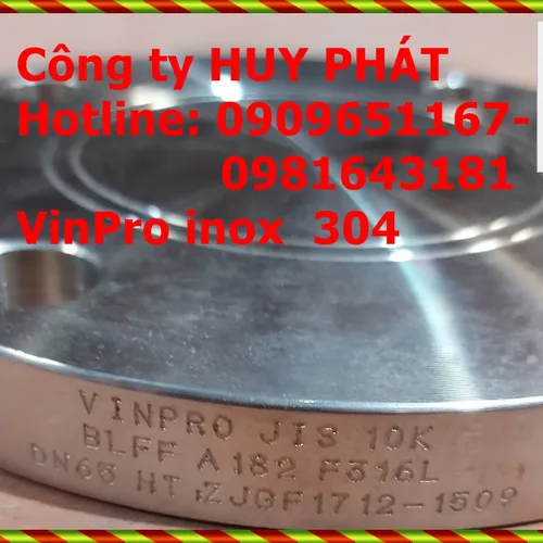 Mặt bích mù  inox Vinpro|