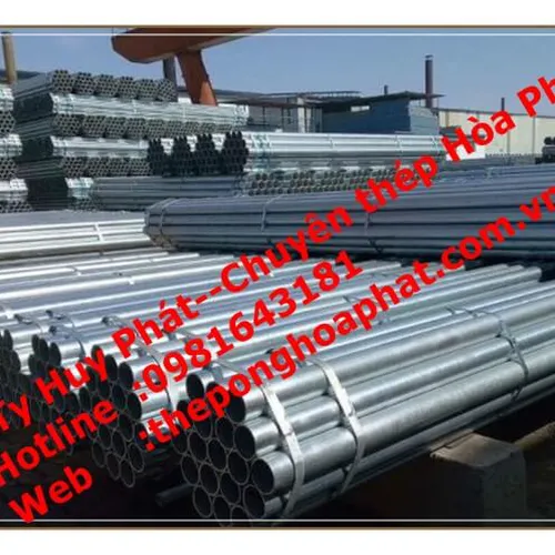 Ống thép Hòa Phát  mạ kẽm DN50 ( 60 X 3.6)
