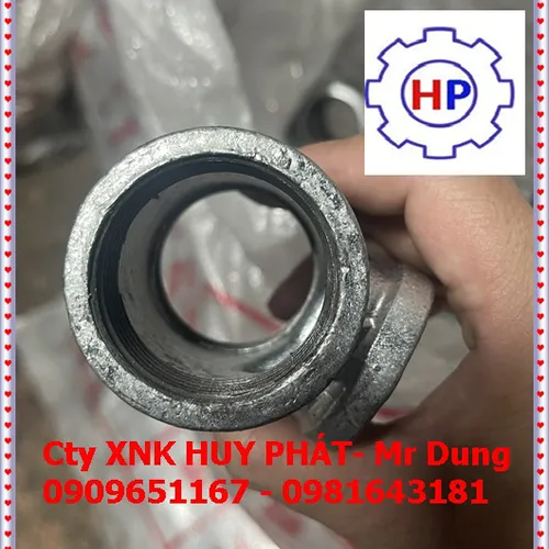 Tê ren mạ kẽm Shanxi Haili DN80