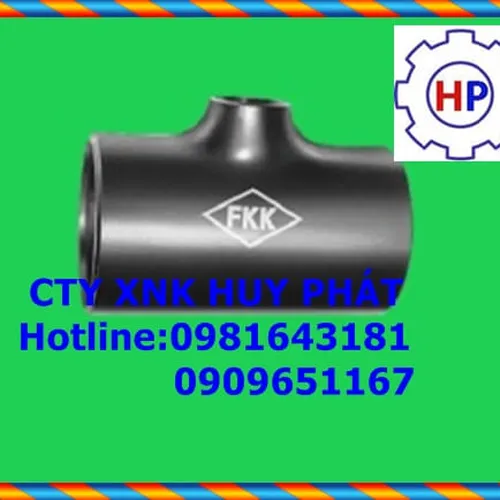  Tê giảm hàn đen FKK