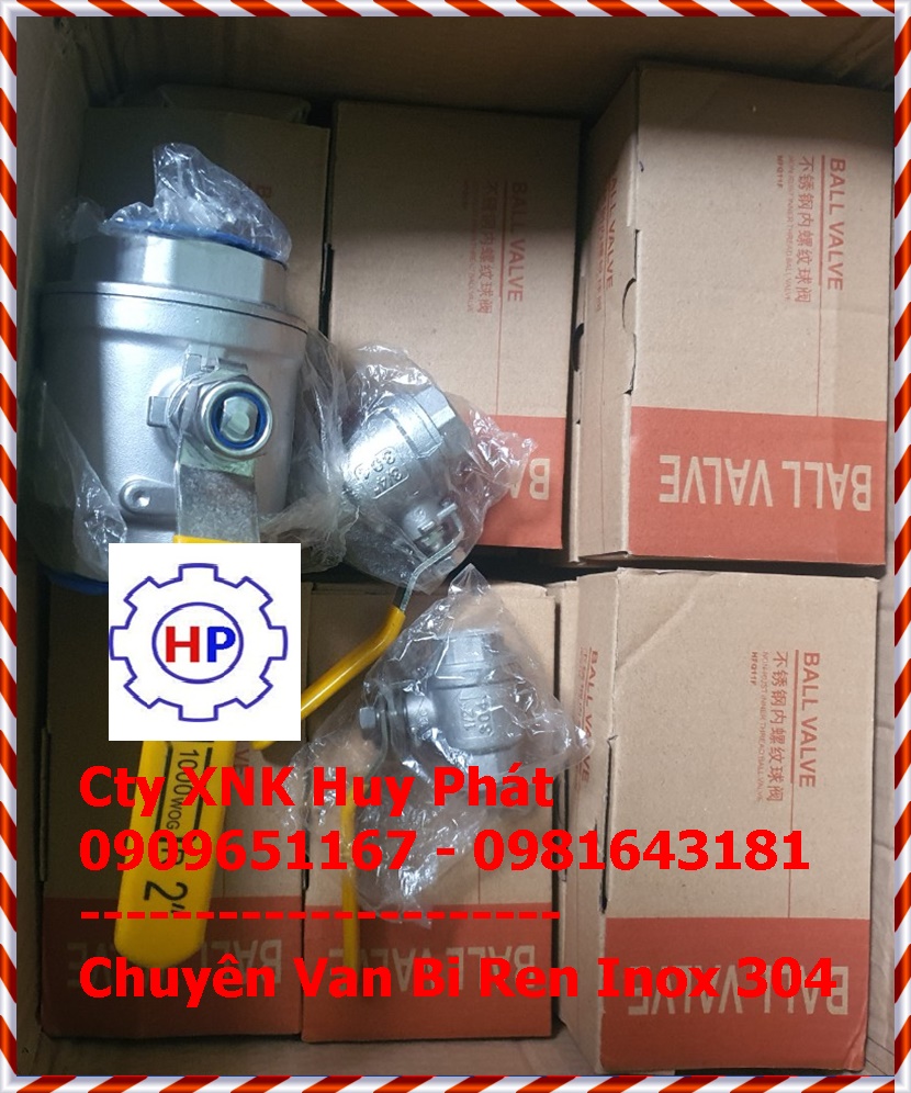 van bi ren inox DN100 ( phi 114) giá rẻ van bi ren inox DN100 ( phi 114) giá rẻ