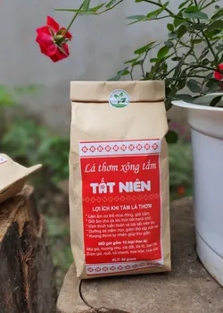 Lá thơm xông tắm Tất Niên