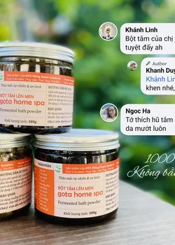 Bột Tắm Bạc Hà Gotafarm