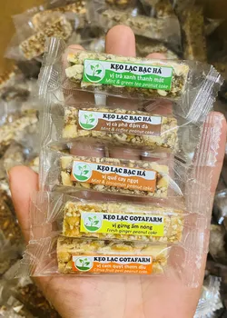Kẹo Lạc Bạc hà Gotafarm - Hộp mix vị