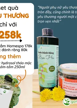 Quà tặng 8/3: Set quà Yêu Thương