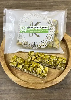 Kẹo Lạc Gotafarm - Vị Bạc Hà Trà Xanh