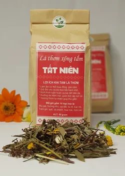 Lá thơm xông tắm Tất Niên