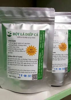 Bột Diếp cá hòa tan 50gr