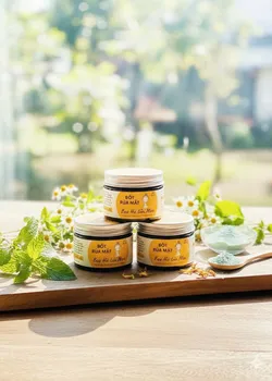 Bột Rửa Mặt Bạc hà Lên men