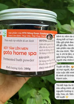 Bột Tắm Bạc Hà Gotafarm