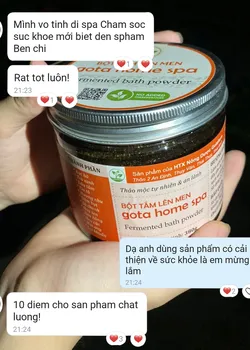 Bột Tắm Bạc Hà Gotafarm