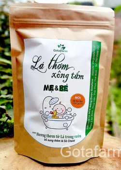 Lá thơm ngâm tắm Mẹ & Bé
