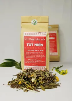 Lá thơm xông tắm Tất Niên
