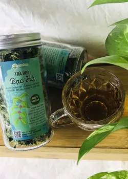 Trà Hoa Bạc Hà loại đặc biệt - ngọn hoa đầu cành