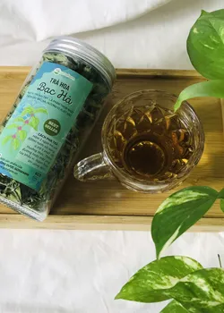 Trà Hoa Bạc Hà loại đặc biệt - ngọn hoa đầu cành