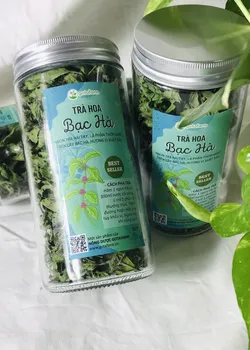 Trà Hoa Bạc Hà loại đặc biệt - ngọn hoa đầu cành