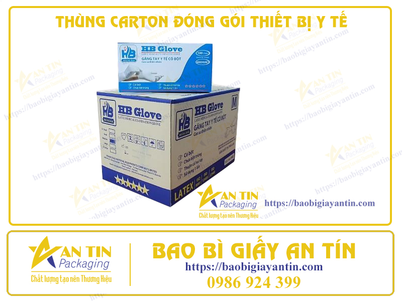 Thùng Carton Đáp Ứng Yêu Cầu Kỹ Thuật Cho Đóng Gói Thiết Bị Y Tế