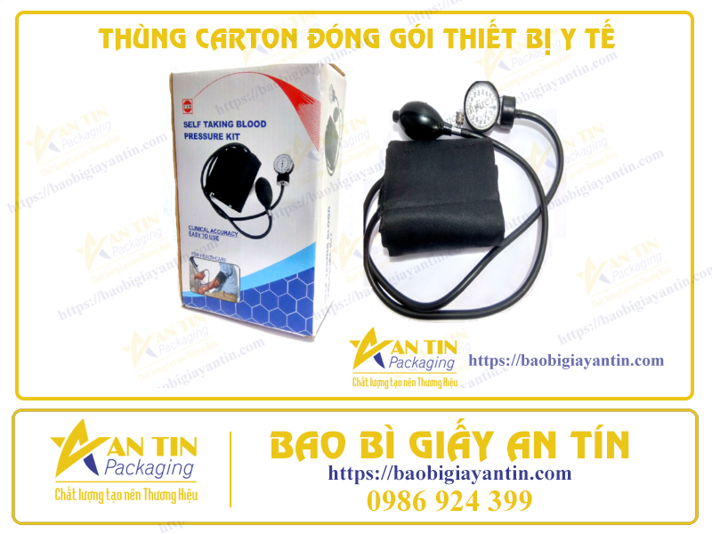 Thùng Carton Đáp Ứng Yêu Cầu Kỹ Thuật Cho Đóng Gói Thiết Bị Y Tế