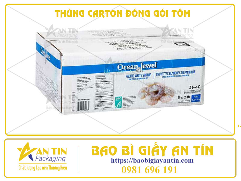 5 Yếu Tố Quyết Định Chất Lượng Thùng Carton Đóng Gói Tôm