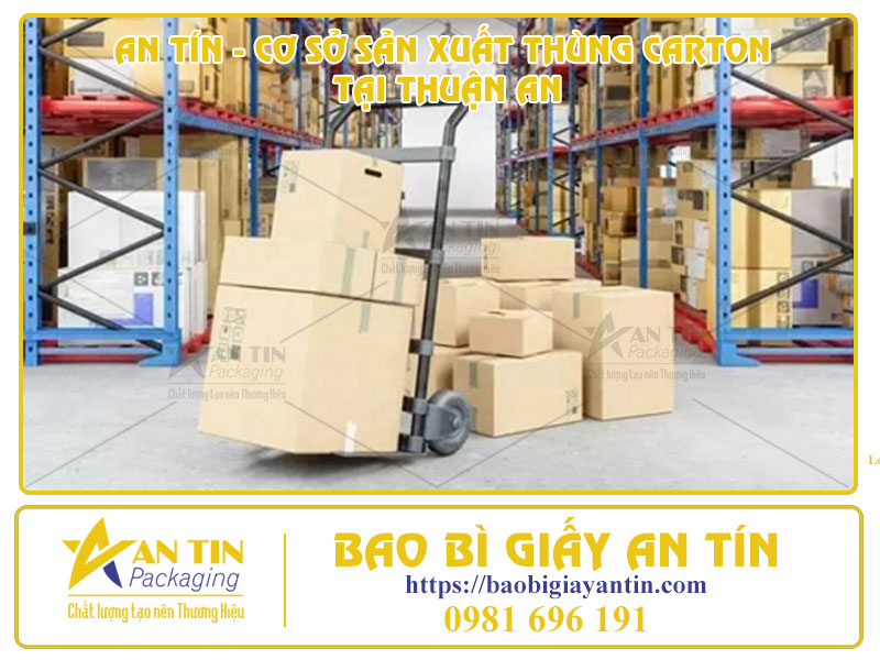 An Tâm Mua Thùng Carton Trực Tiếp Tại An Tín - Cơ Sở Sản Xuất Tại Thuận An