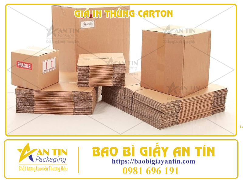 Bạn Cần Biết - Cách Tính Giá In Thùng Carton Chuẩn Nhất