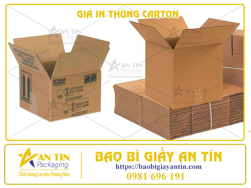 Bạn Cần Biết - Cách Tính Giá In Thùng Carton Chuẩn Nhất