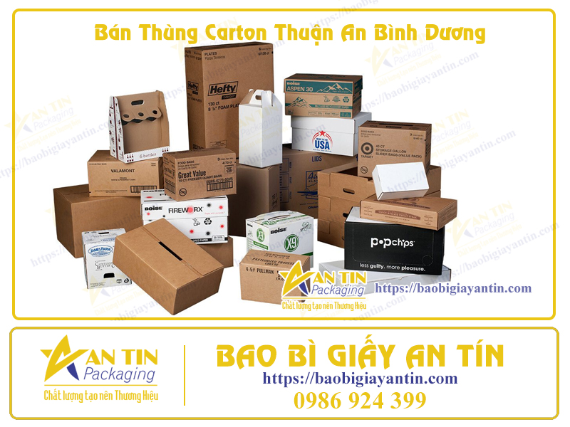 Bán thùng carton các loại đa dạng Bán thùng carton các loại đa dạng