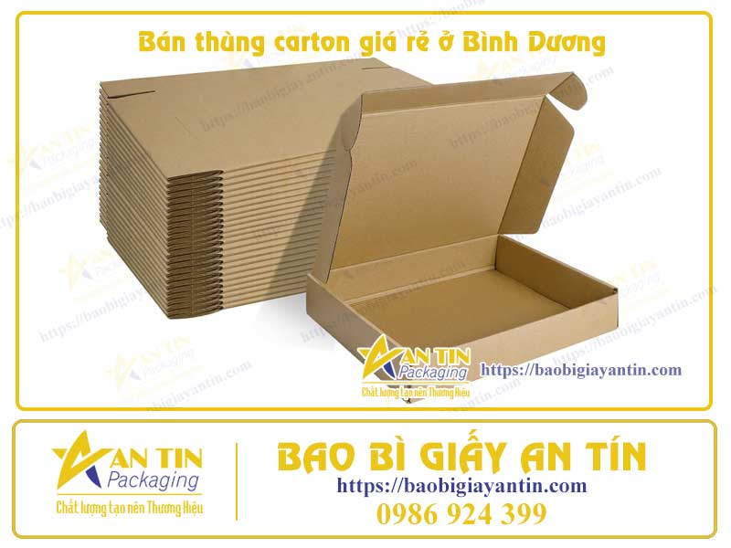 Bán thùng carton giá rẻ ở Bình Dương Bán thùng carton giá rẻ ở Bình Dương