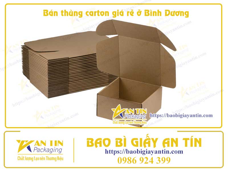 Bán thùng carton giá rẻ ở Bình Dương Bán thùng carton giá rẻ ở Bình Dương