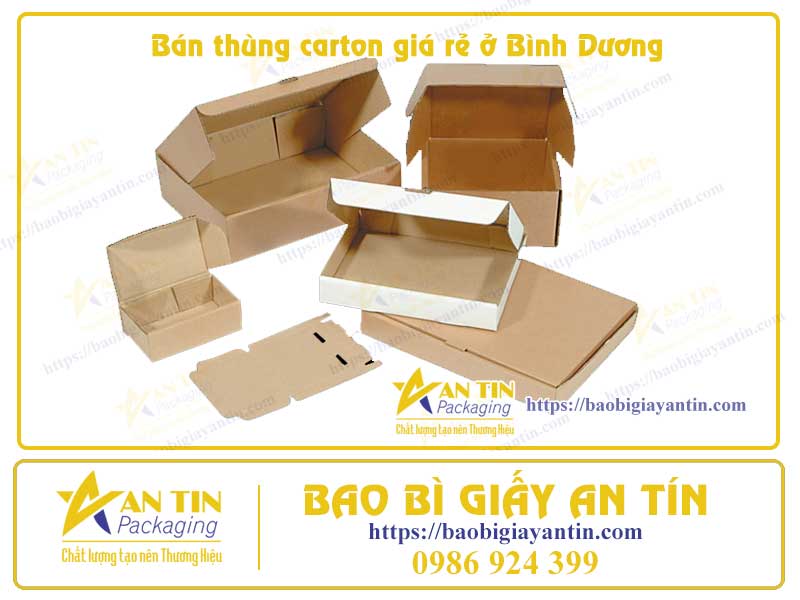 Bán thùng carton giá rẻ ở Bình Dương Bán thùng carton giá rẻ ở Bình Dương